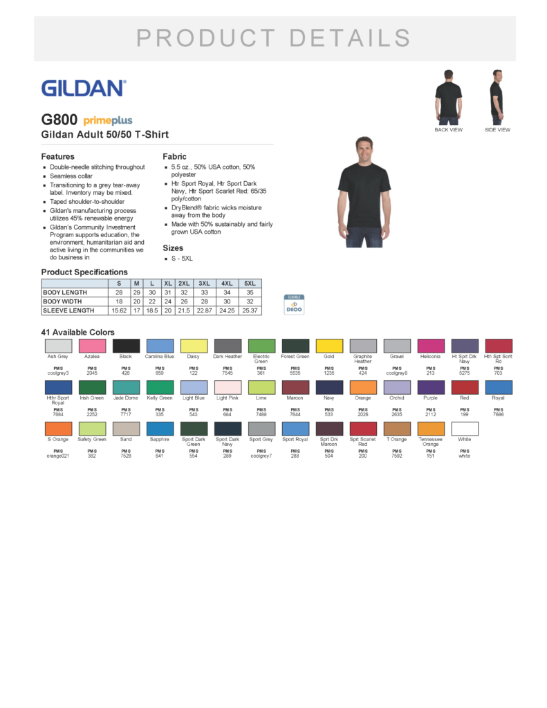 Dryblend Size Chart – EAGLES NEST